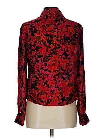 Rena Rowan Long Sleeve Silk Top (view 2)