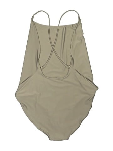 Madewell Madewell Second Wave Spaghetti-Strap One-Piece Swimsuit (view 2)