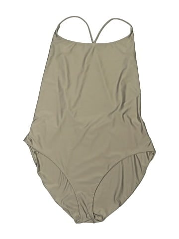 Madewell Madewell Second Wave Spaghetti-Strap One-Piece Swimsuit (view 1)