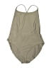 Madewell Solid Tan One Piece Swimsuit Size XXL - photo 1