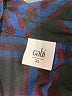 CAbi 100% Rayon Plaid Black Long Sleeve Button-Down Shirt Size XL - photo 7
