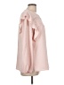 Fashion 100% Polyester Pink Long Sleeve Blouse Size L - photo 4