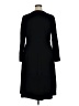 L.L.Bean Solid Black Casual Dress Size XL - photo 2