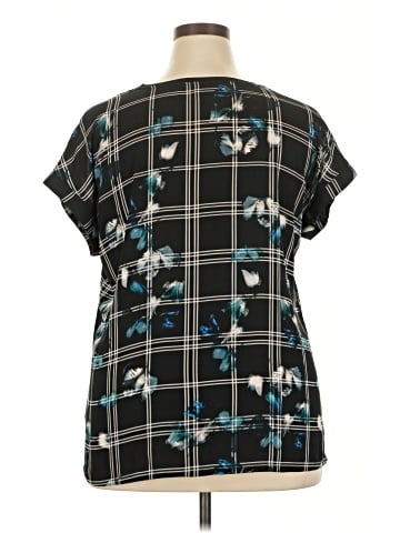 Worthington Short Sleeve Blouse (view 2)