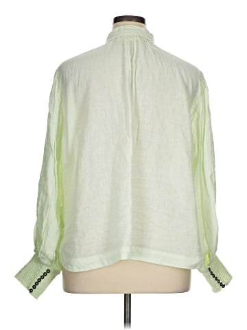 By Anthropologie 3/4 Sleeve Blouse (view 2)