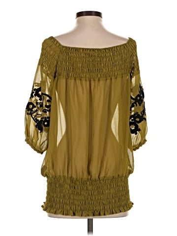 Twelve by Twelve 3/4 Sleeve Blouse (view 2)
