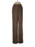 Boston Proper Plaid Brown Dress Pants Size 8 - photo 1