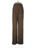 Boston Proper Plaid Brown Dress Pants Size 8 - photo 2