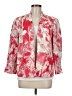 Louben Print Red Blazer Size 6 - photo 1