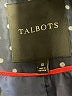 Talbots 100% Polyester Polka Dots Blue Coat Size 10 - photo 6