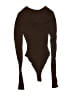 Naked Wardrobe Brown Bodysuit Size XS - photo 2