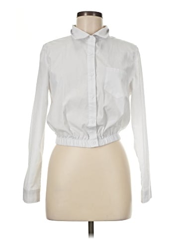 Charlotte Russe Long Sleeve Blouse (view 1)
