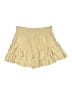 Shein 100% Polyester Solid Yellow Skort Size M - photo 1