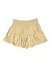 Shein 100% Polyester Solid Yellow Skort Size M - photo 2