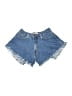 Vibrant M.I.U Blue Denim Shorts Size S - photo 1