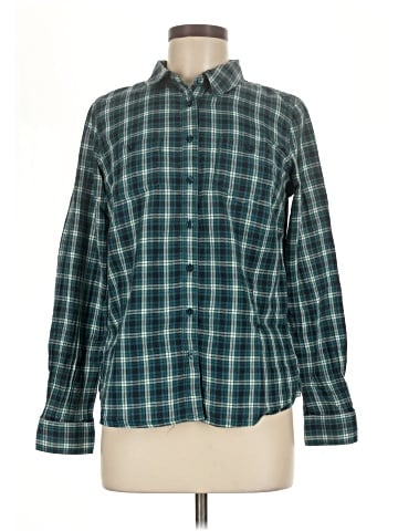 St. John's Bay Long Sleeve Button-Down Shirt (view 1)