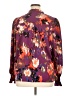 HOTOUCH 100% Polyester Purple Long Sleeve Blouse Size XL - photo 2