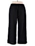 Unbranded 100% Polyester Solid Black Casual Pants Size XXL - photo 2