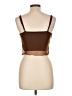 Shein Brown Sleeveless Blouse Size L - photo 2
