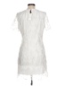 Milly 100% Polyester White Green Cocktail Dress Size 10 - photo 2