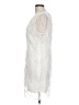 Milly 100% Polyester White Green Cocktail Dress Size 10 - photo 5