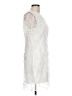 Milly 100% Polyester White Green Cocktail Dress Size 10 - photo 4
