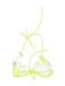 Shein Tweed Yellow Green Swimsuit Top Size S - photo 2
