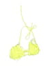 Shein Tweed Yellow Green Swimsuit Top Size S - photo 1