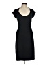 Peruvian Connection Solid Black Casual Dress Size 8 - photo 1