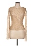 Forever 21 Gold Long Sleeve Blouse Size L - photo 1