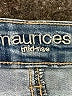Maurices Hearts Blue Jeans Size L - photo 7
