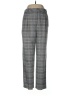 Topshop Plaid Gray Dress Pants Size 6 - photo 1