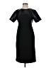 Calvin Klein Solid Black Cocktail Dress Size 4 - photo 1