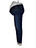 Isabel Maternity Solid Blue Jeans Size 27R Waist - photo 5