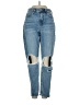 American Eagle Outfitters Hearts Blue Jeans Size 0 - photo 1