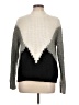 It's Our Time 100% Acrylic Chevron-herringbone Gray Pullover Sweater Size M - photo 1