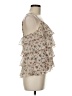 Forever 21 100% Polyester Ivory Sleeveless Blouse Size M - photo 4