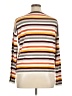 Fate Stripes Brown Pullover Sweater Size XL - photo 2