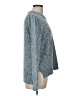 Aventura Tweed Blue Pullover Sweater Size L - photo 4