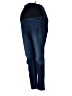 Isabel Maternity Solid Blue Jeans Size 8 - photo 1