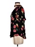 Maeve 100% Viscose Floral Black Short Sleeve Blouse Size S - photo 5