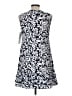 MSK Paisley Blue Casual Dress Size M (petite) - photo 2