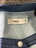 Vince. 100% Lyocell Color Block Blue Long Sleeve Button-Down Shirt Size S - photo 7