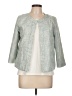 BCNU Be Seeing You 100% Polyester Teal Cardigan Size L - photo 1