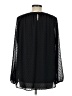 Alison Sheri 100% Polyester Black Long Sleeve Blouse Size L - photo 2
