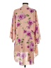 Unbranded 100% Polyester Pink Kimono Size S - photo 2