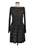 Leota Tweed Black Casual Dress Size M - photo 1