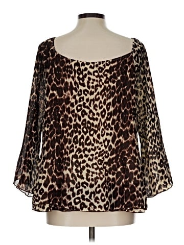 Signature by Larry Levine 3/4 Sleeve Blouse (view 2)