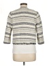 Atmosphere Stripes Gray Blazer Size 6 - photo 2