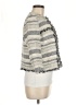Atmosphere Stripes Gray Blazer Size 6 - photo 4